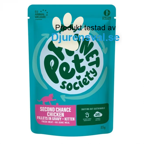 Planet Pet Society Cat Kitten Second Chance Chicken 85 g